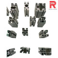 Perfis extrudados de liga de alumínio / alumínio 40X40 perfil modular